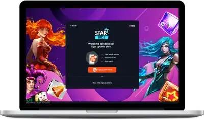 StarDice casino login